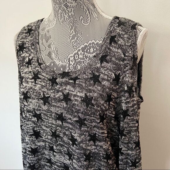 Aeropostale cold shoulder Star sheer long sleeve - Picture 3 of 8